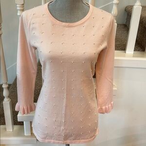 Karl lagerfeld pearl sweater. Nwot.